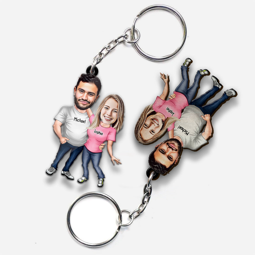 I'm Your No Return Or Refund - Personalized Couple Keychain