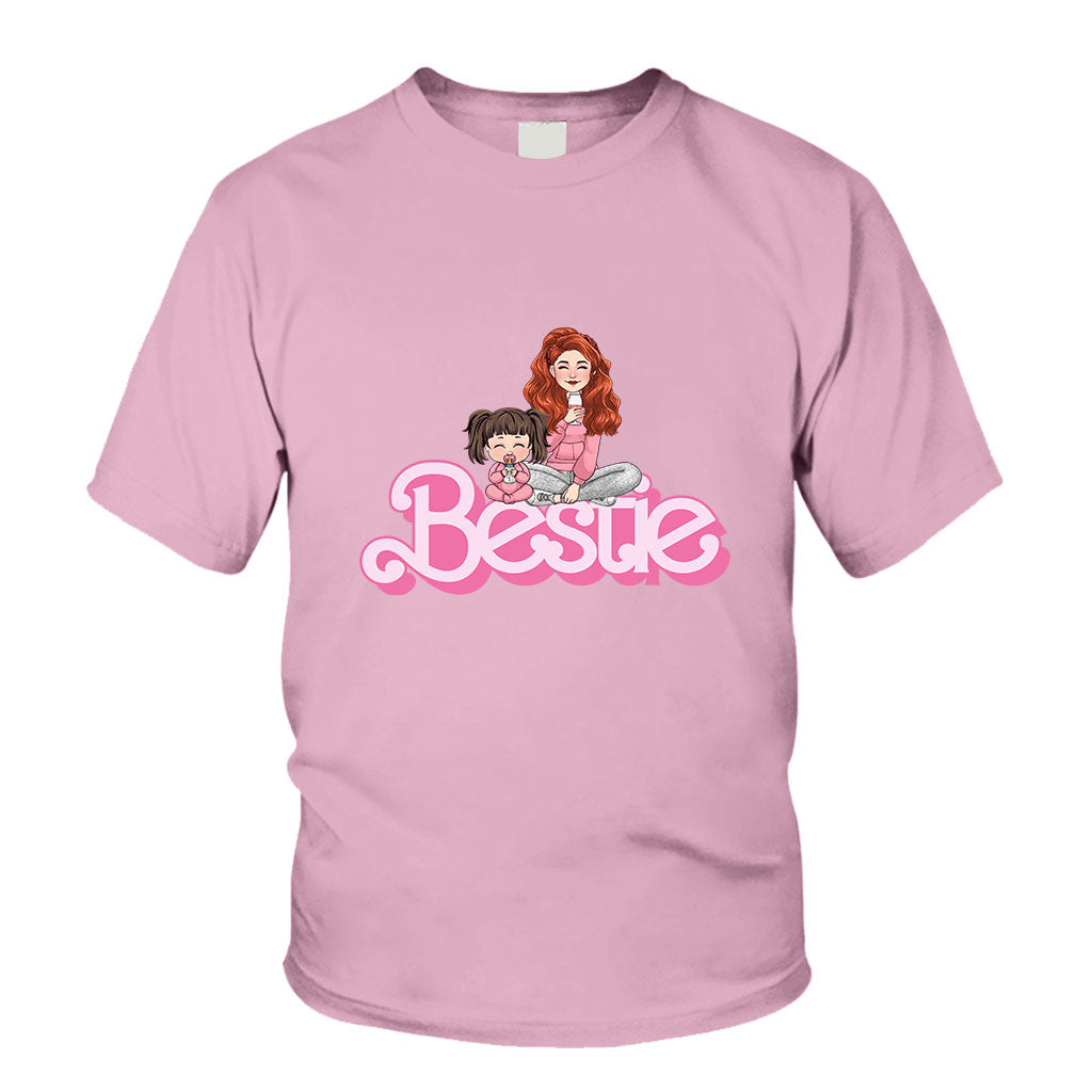 Besties Mommy & Daughters - Personalized Mother T-shirt And Hoodie
