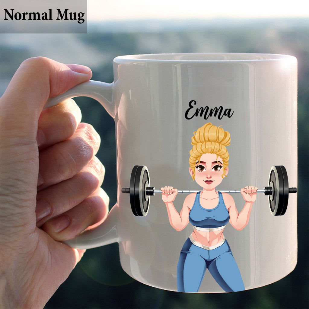 Das Leben ist besser mit Sport – personalisierter Fitnessbecher