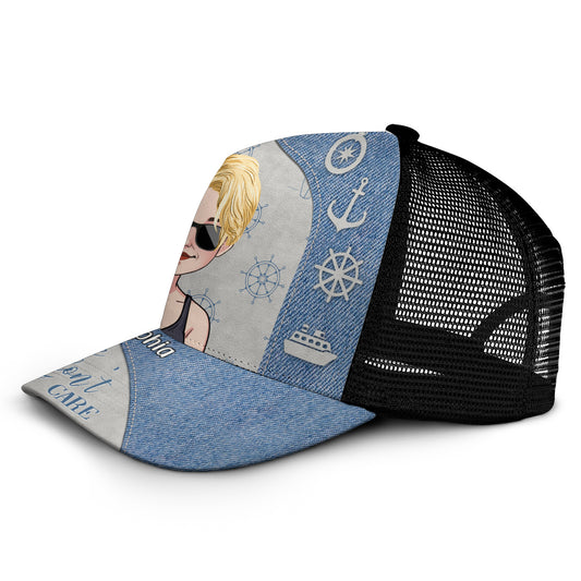 Cruise Hair Don't Care - Personalisierte Cruiser Trucker-Mütze