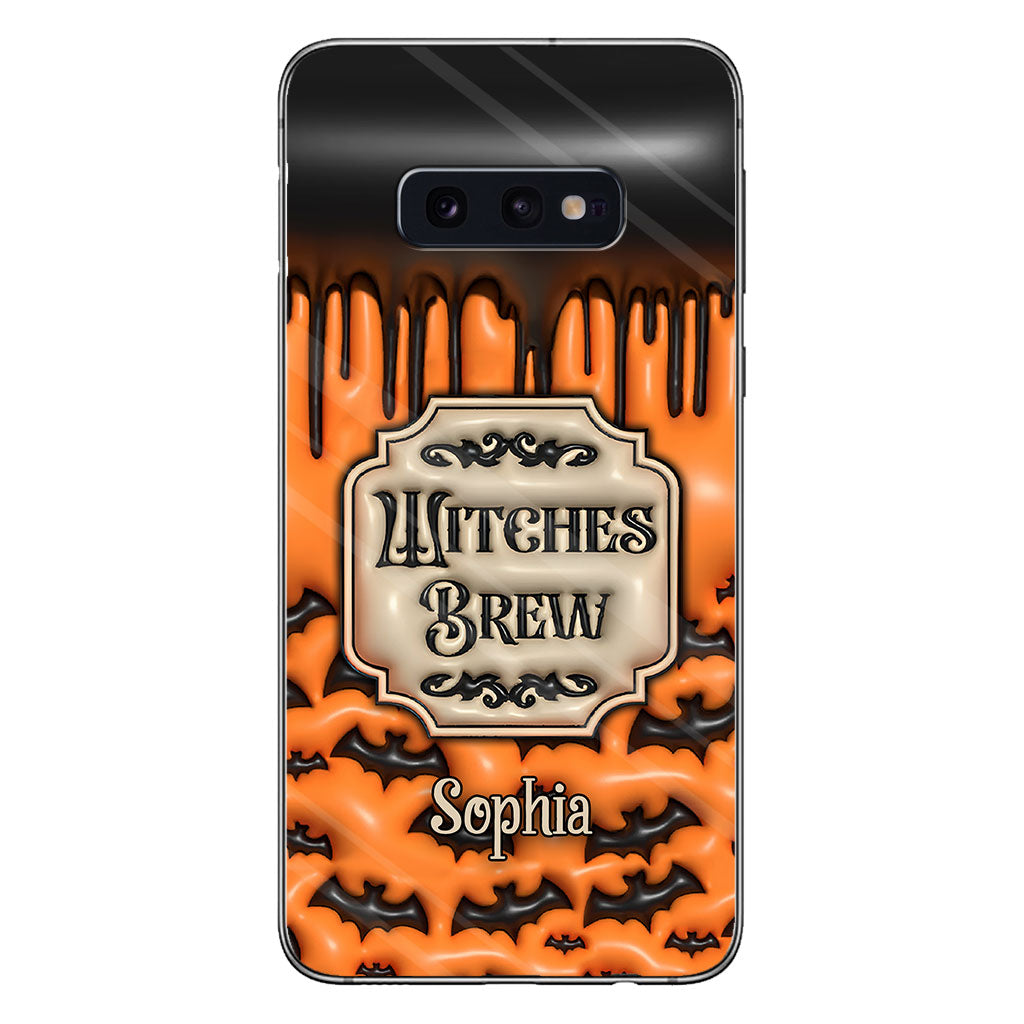 Witches Brew - Personalized Witch Clear Phone Case
