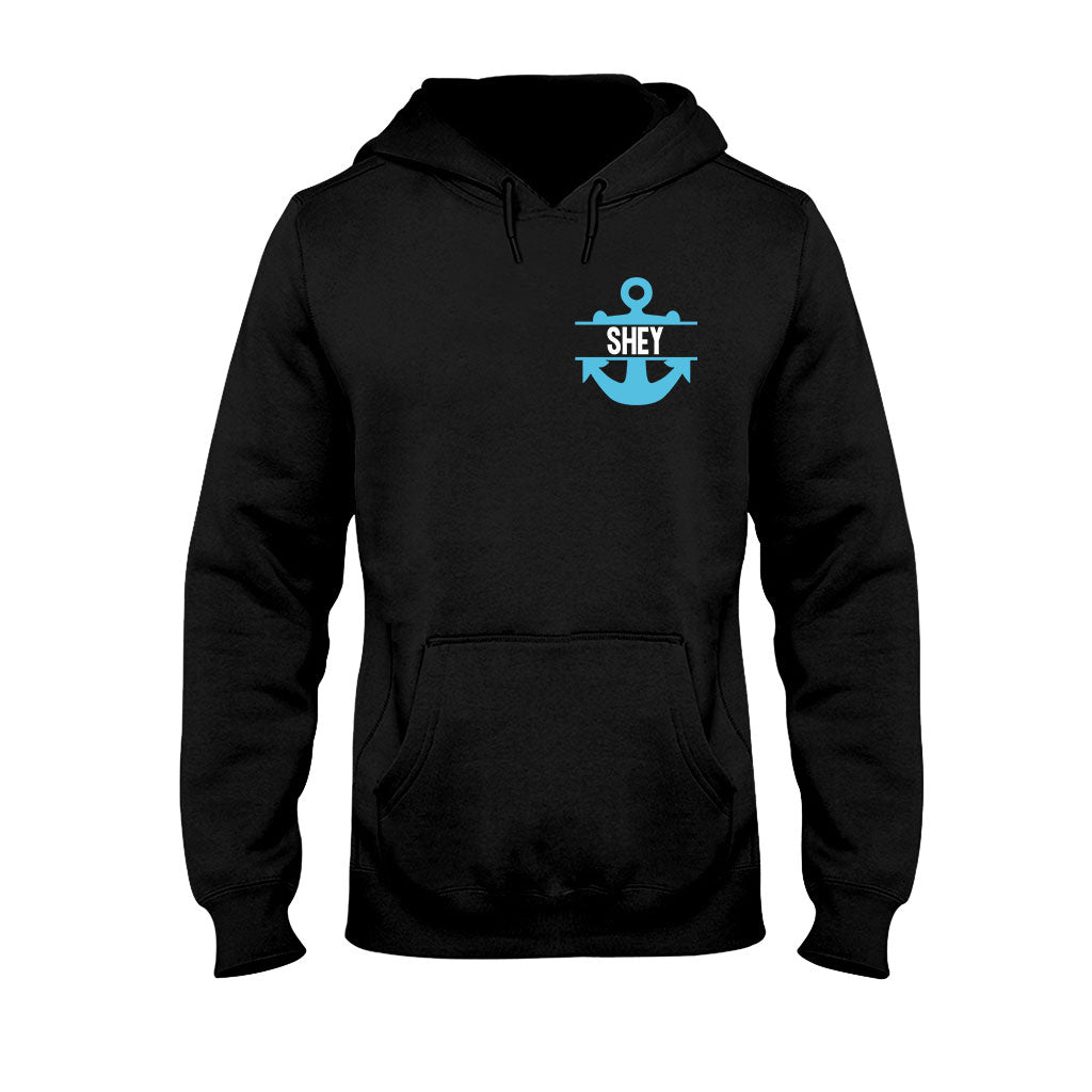 Ich liebe es, wenn wir zusammen auf Kreuzfahrt gehen – personalisiertes Kreuzfahrt-T-Shirt und Hoodie