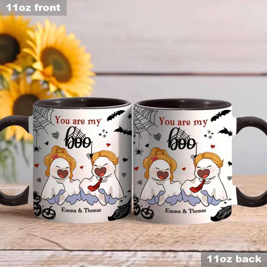 You're My Boo Sweet Boo Boo - Personalized Couple Accent Mug