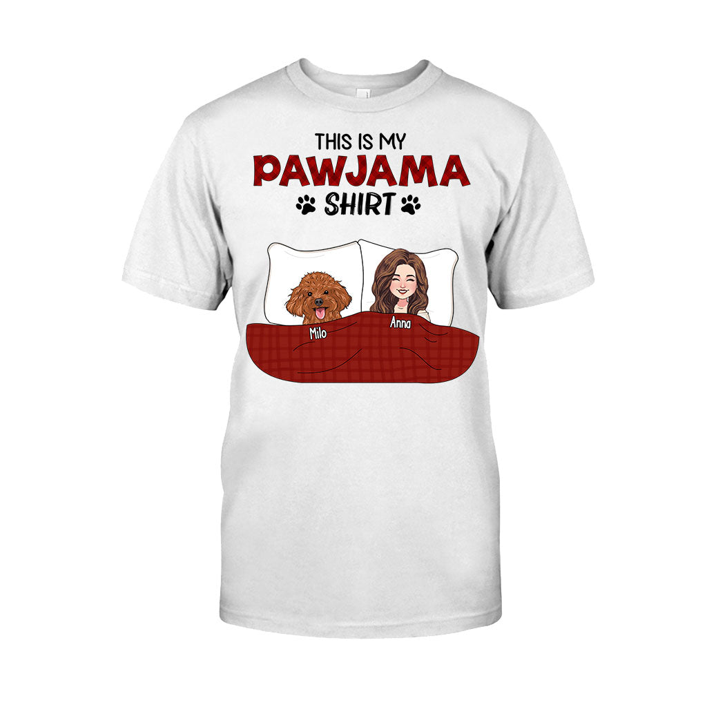 Mon T-shirt Pyjama pour Chien - T-shirt et sweat à capuche personnalisés pour chien