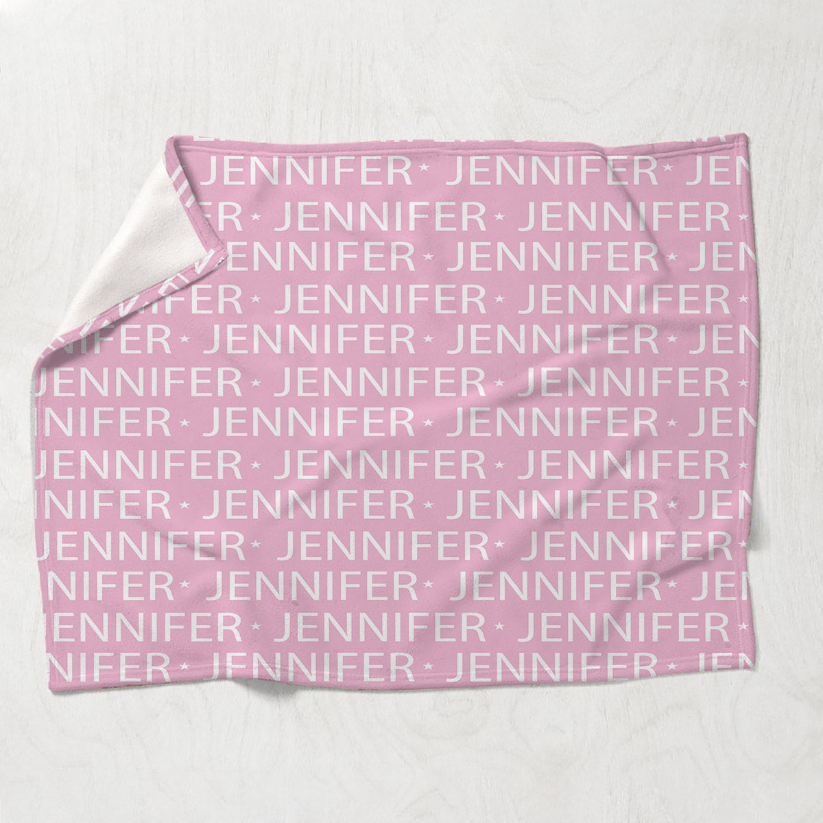 Individuelles Namensmuster – Personalisierte Tante-Decke