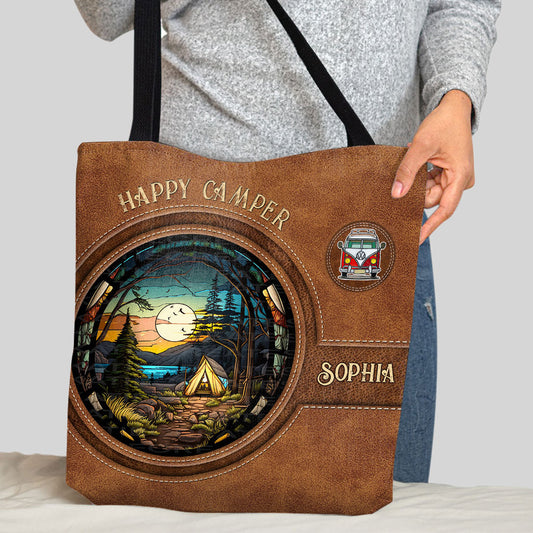 Happy Camper – Personalisierte Campingtasche