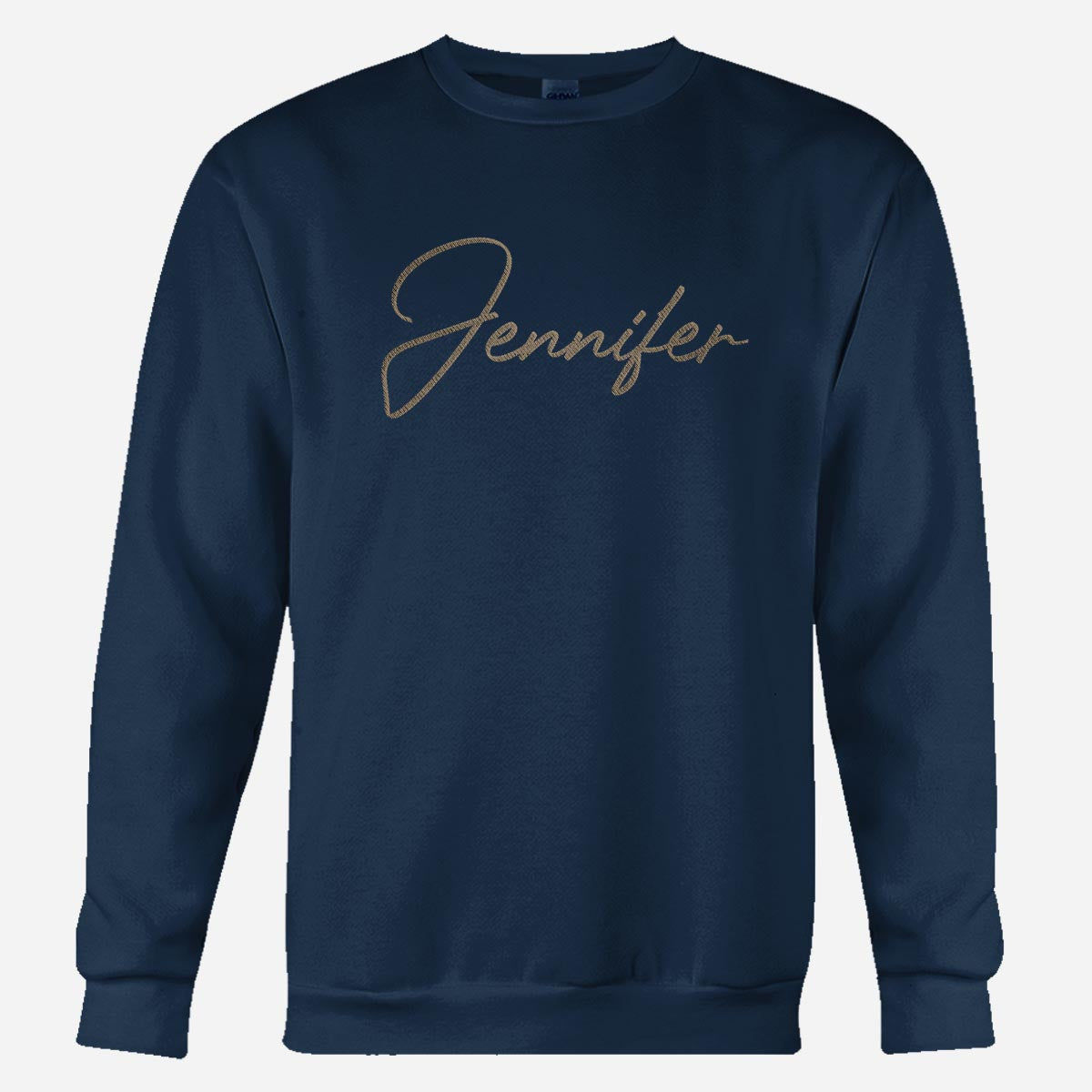 Personalisierter, bestickter Pullover für die Tochter – individueller Name
