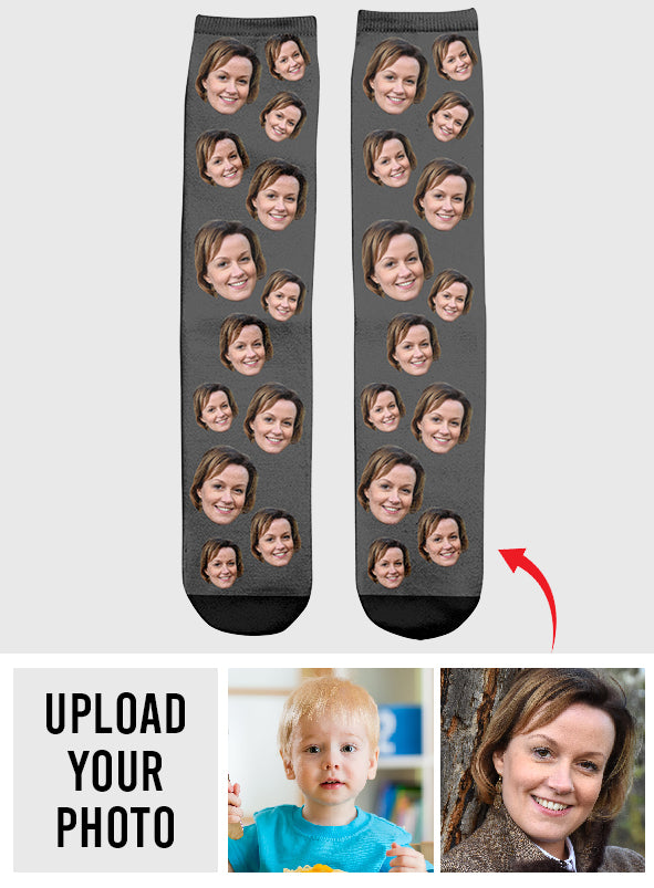 Individuell gestaltete Socken für Stiefmütter