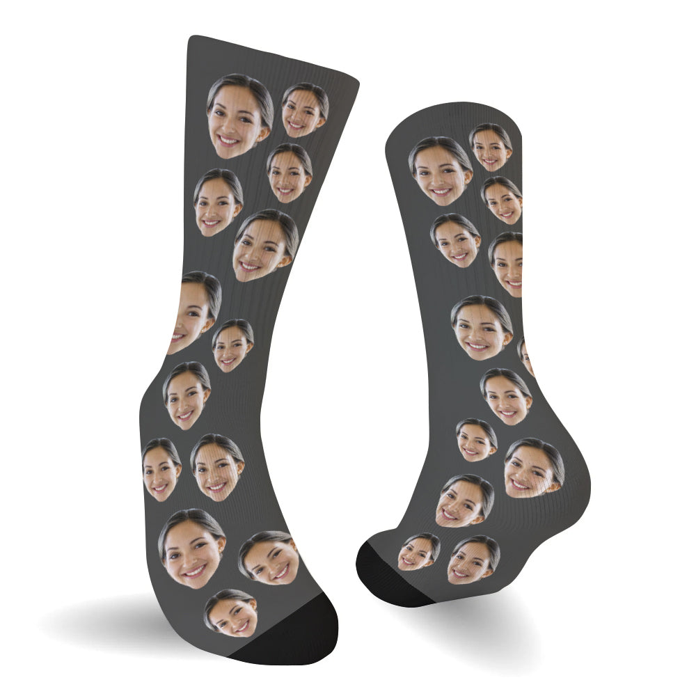 Individuell gestaltete Socken für Tanten