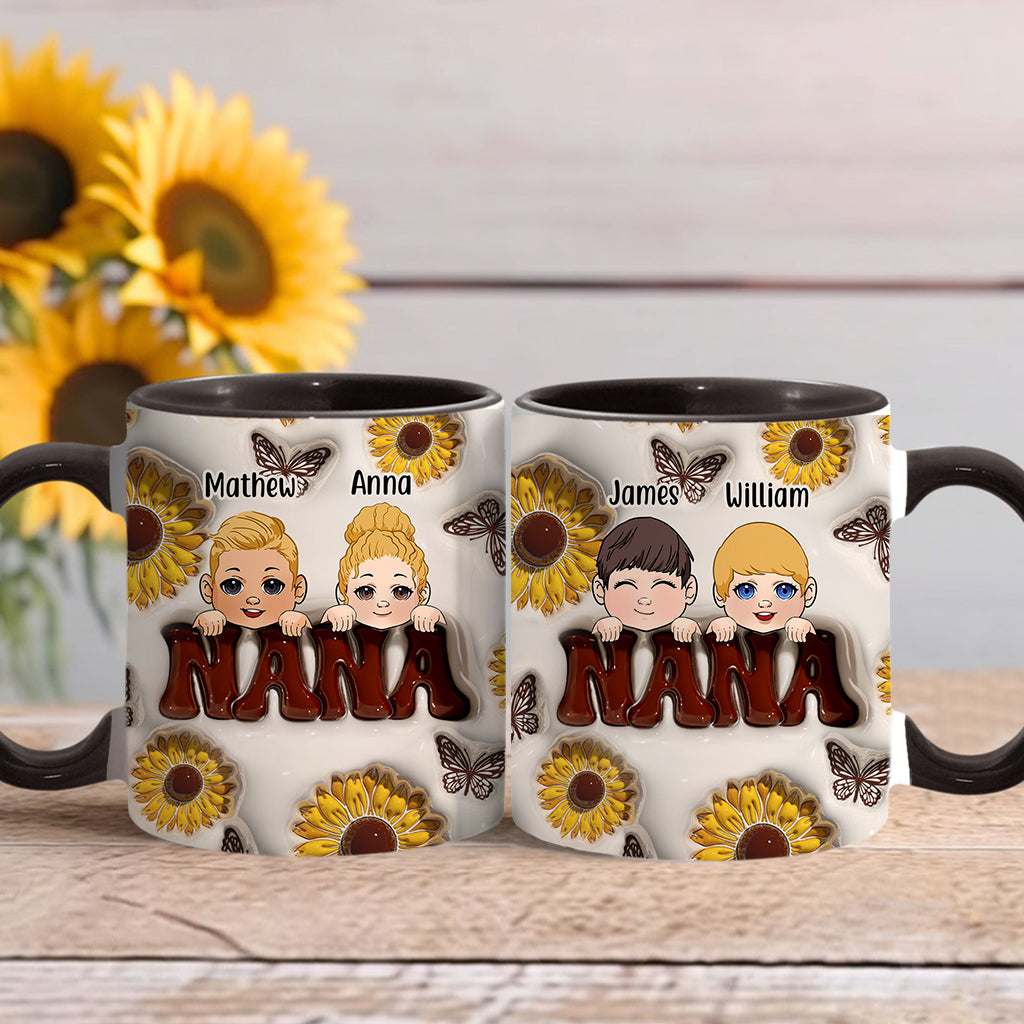 Beste Oma der Welt – Geschenk für Oma – Personalisierte Tasse mit Akzent