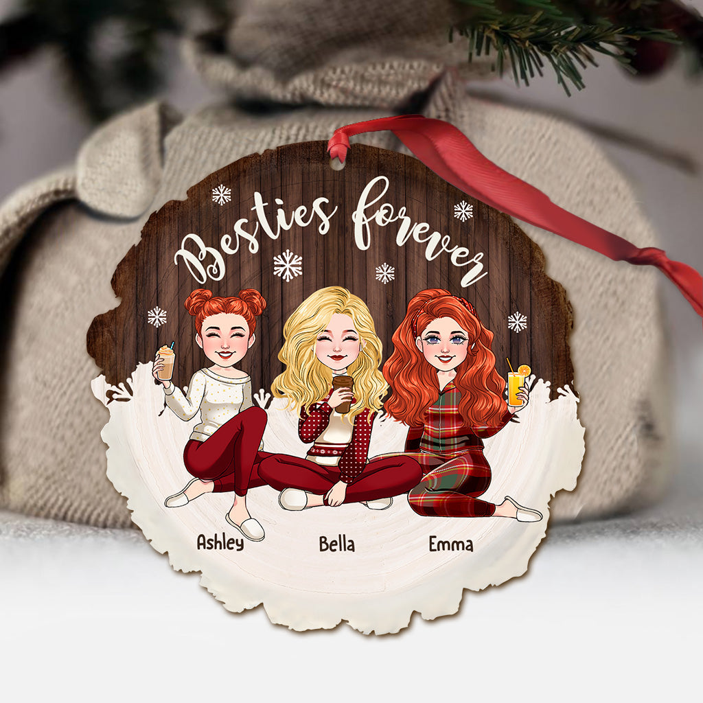Besties Forever - Personalized Bestie Ornament