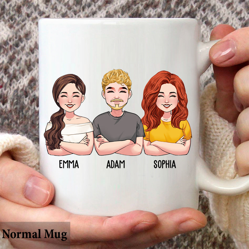 Des collègues comme toi, c'est plus dur ! – Mug personnalisé pour collègues