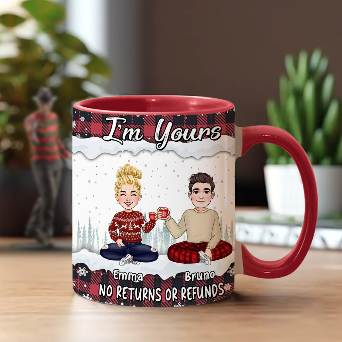 I’m Yours - Personalized Couple Accent Mug