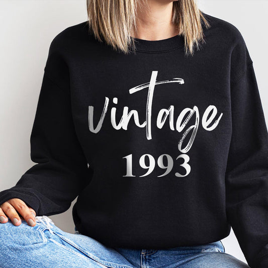 Vintage-Version – Personalisiertes Geburtstags-T-Shirt und Hoodie