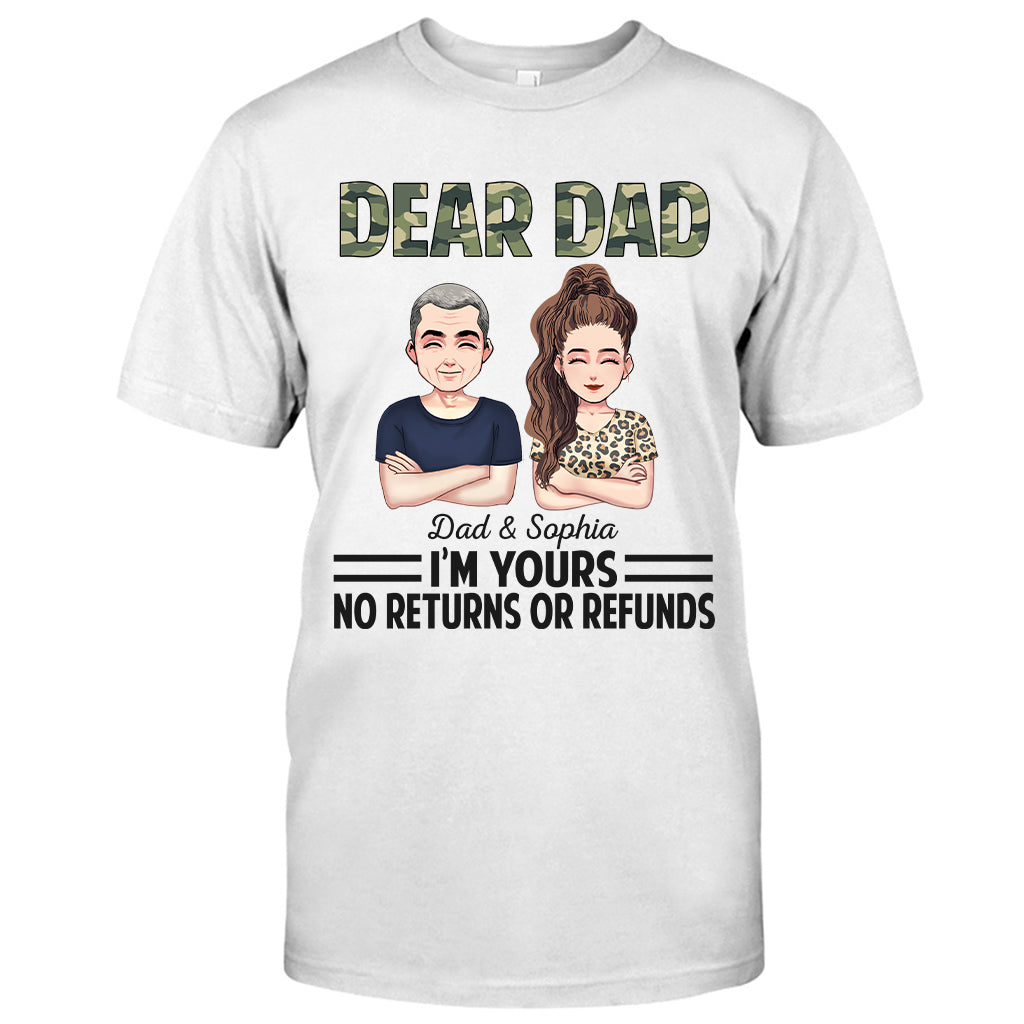 Dear Mom Dear Dad I'm Yours - Gift for mom, dad - Personalized T-shirt And Hoodie