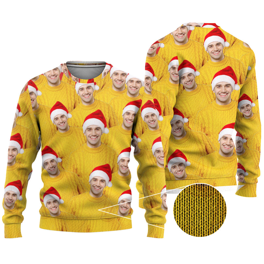 Joyeux Noël - Pull de Noël moche personnalisé
