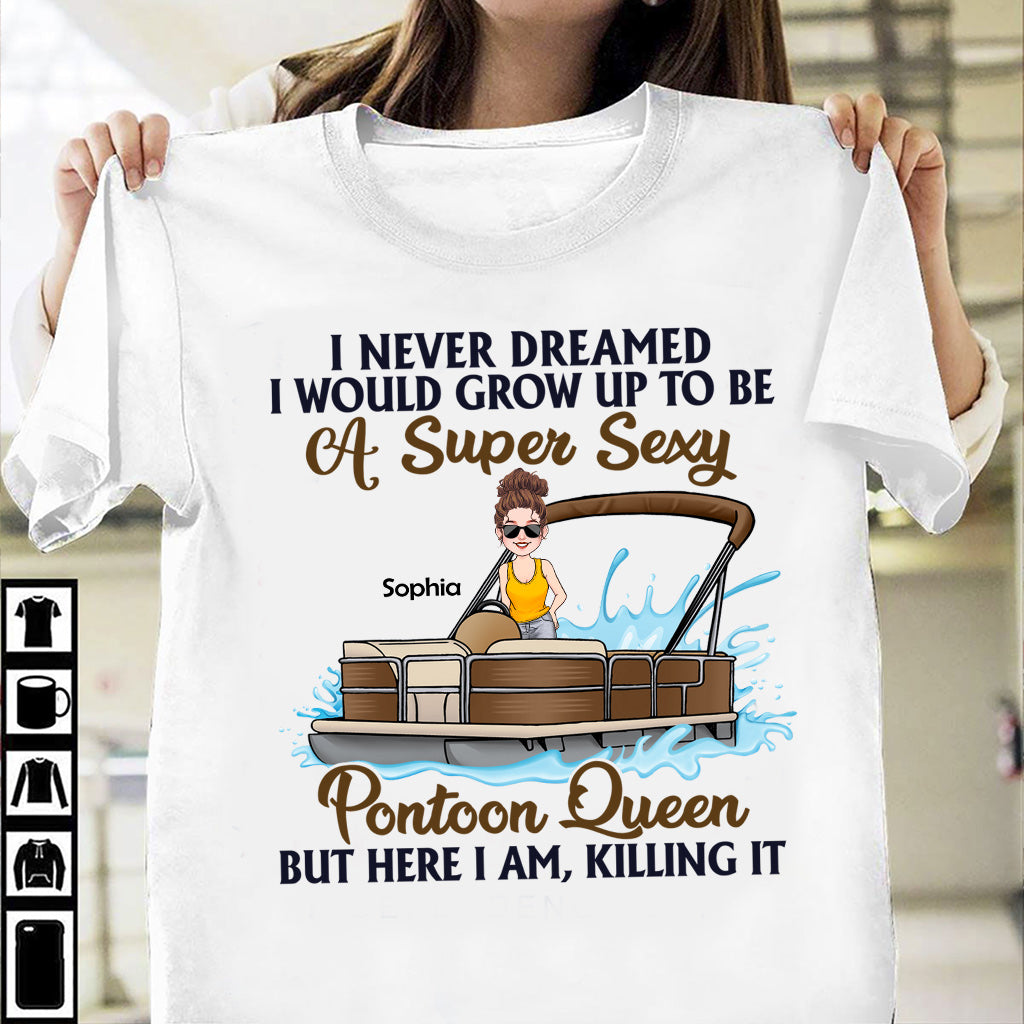 Reine du Ponton - T-shirt et sweat à capuche personnalisés