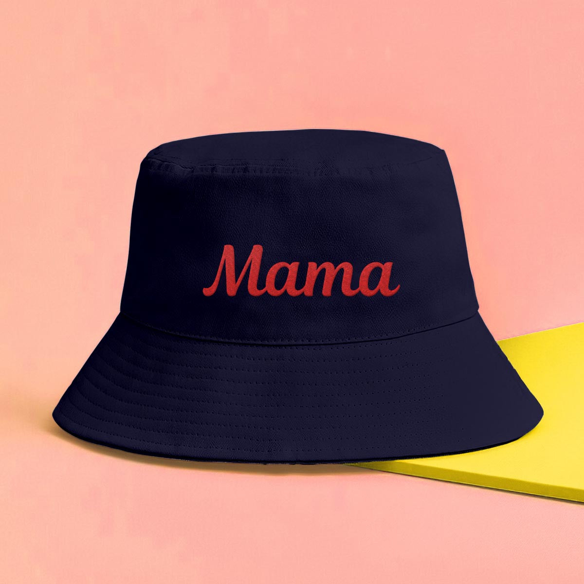 Custom Name - Personalized Mother Embroidered Bucket Hat