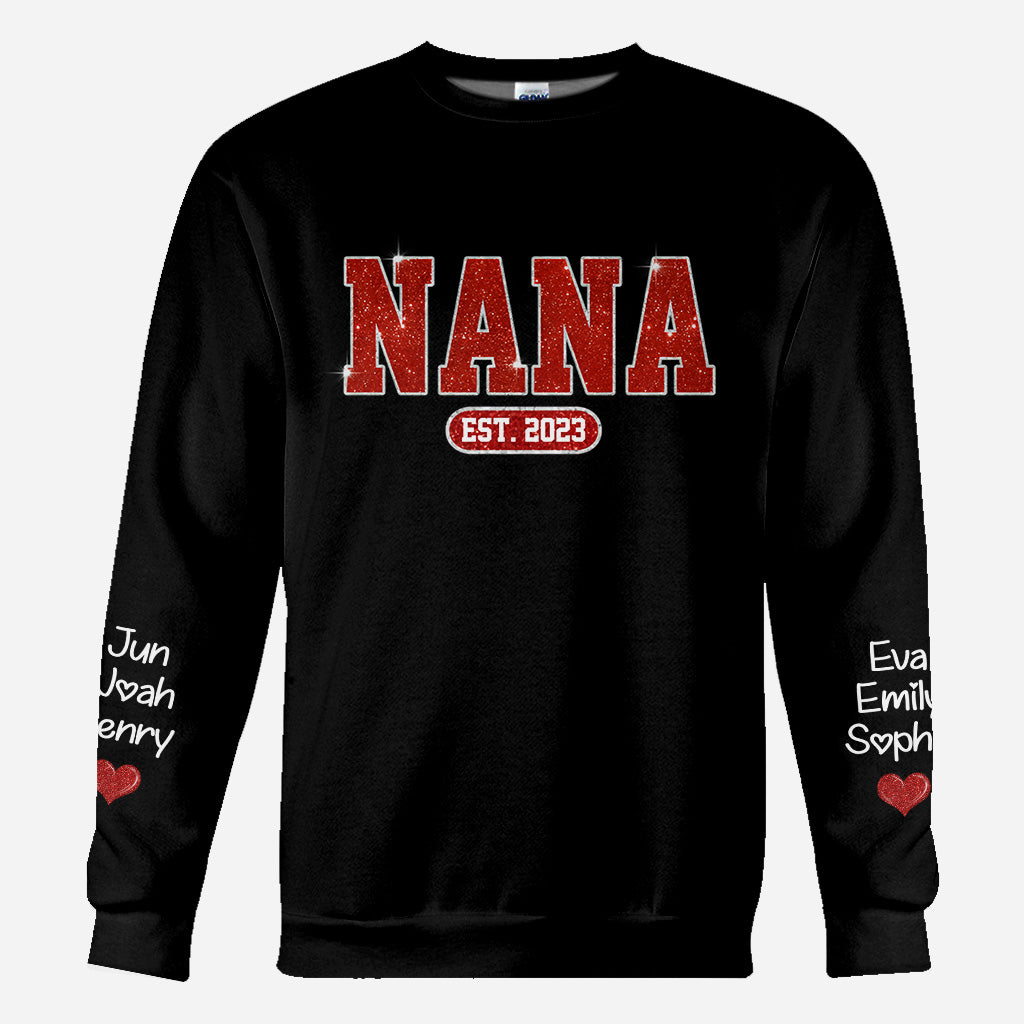 Die beste Oma/Großmutter/Mama aller Zeiten – personalisiertes Oma-Shirt