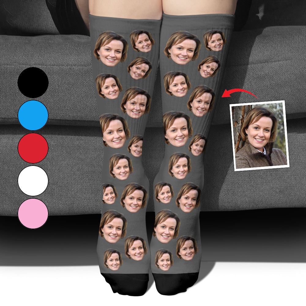 Individuell gestaltete Socken für Stiefmütter
