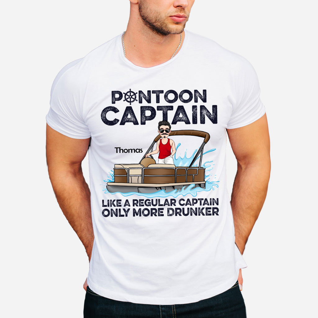 Pontoon King - Personalized Pontoon T-shirt & Hoodie