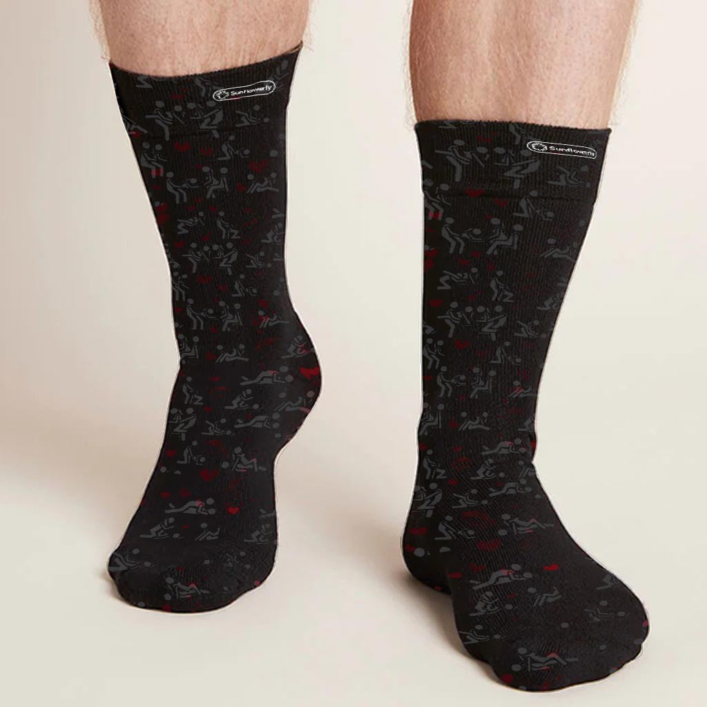 If You Can Read This - Personalized Couple Socks