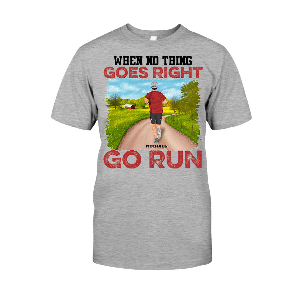 La vie est plus belle en chaussures de course - T-shirt et sweat à capuche de course personnalisés