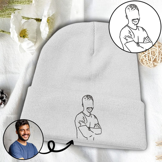 Bedruckte Mütze mit Foto – personalisierte Mütze für Ihren Enkel