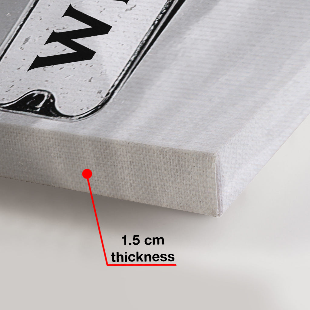 Always Beside You - Personalized Couple Canvas And Poster