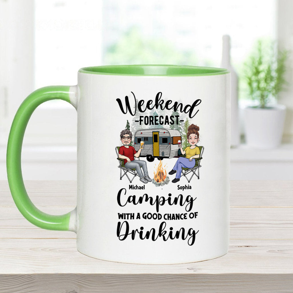 Wochenendprognose – Personalisierter Campingbecher
