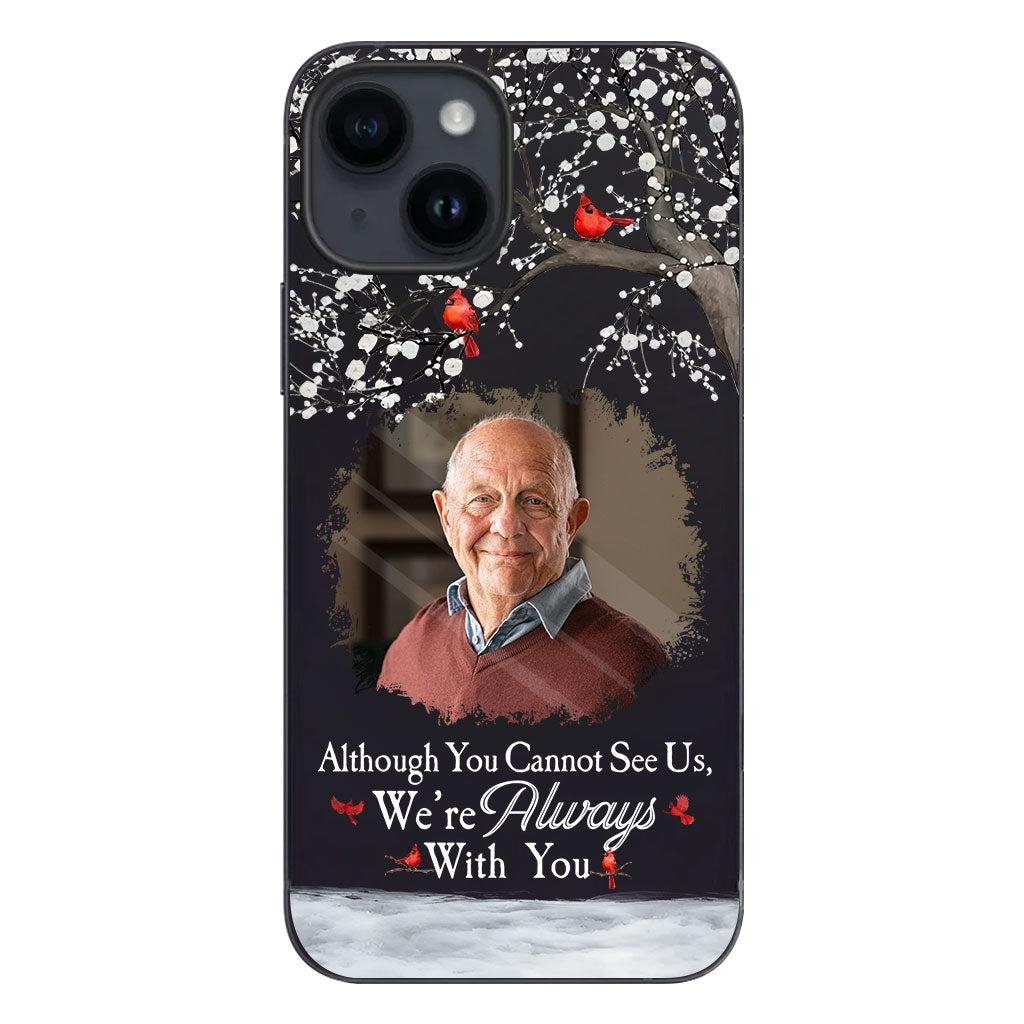 I'm Always With You - Personalized Memorial Clear Phone Case