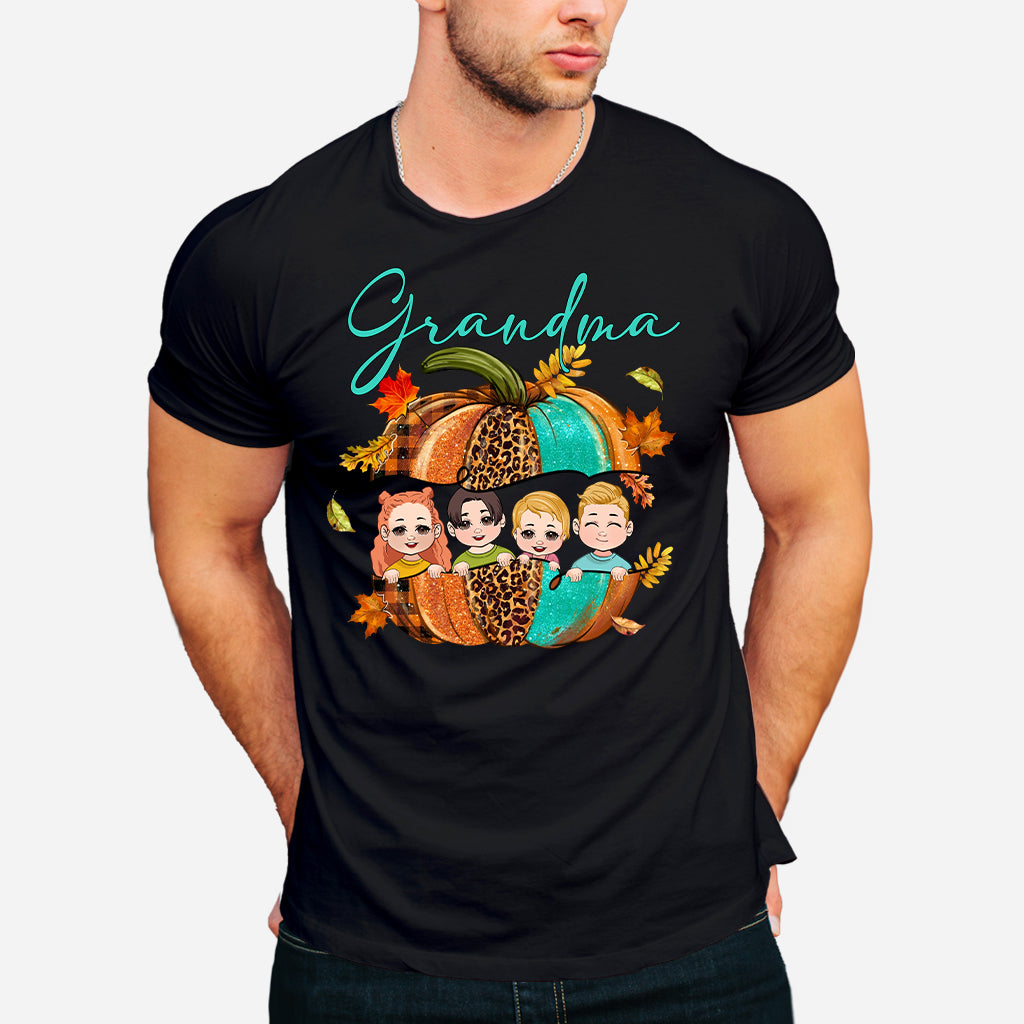 Oma – Personalisiertes Thanksgiving-T-Shirt und Hoodie
