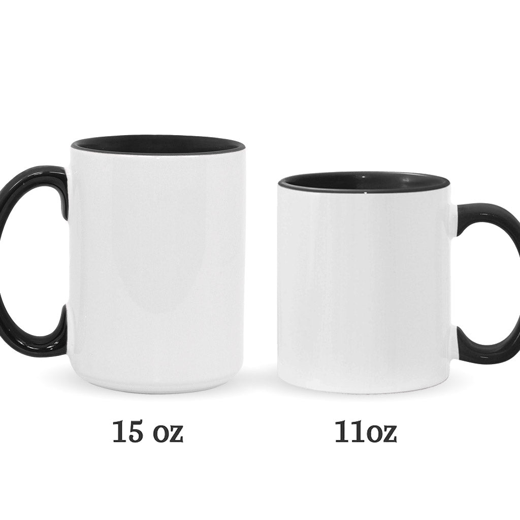 Elegante schwarz-weiße Schmetterlinge und Blumen – personalisierte Tasse mit Schmetterlingsmotiv