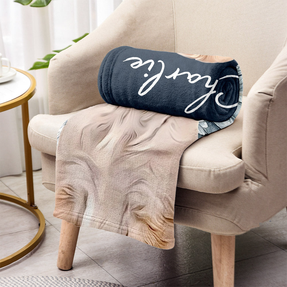 Engelsflügel für Hunde und Katzen – Geschenk für Hunde- und Katzenliebhaber, für Trauernde nach einem Hunde- oder Katzenverlust – Personalisierte Decke