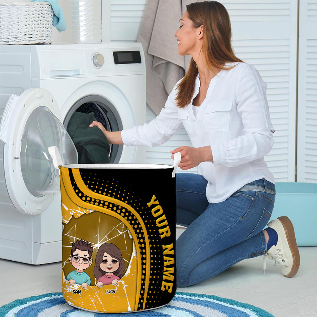 Best Dad Ever - Personalized Father Storage Basket