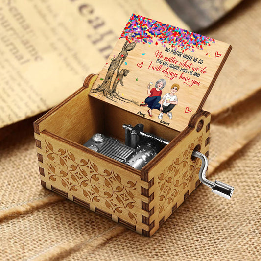 You're My Sunshine - Gift for mom, grandma, son, granddaughter, grandson, daughter - Personalized Hand Crank Music Box