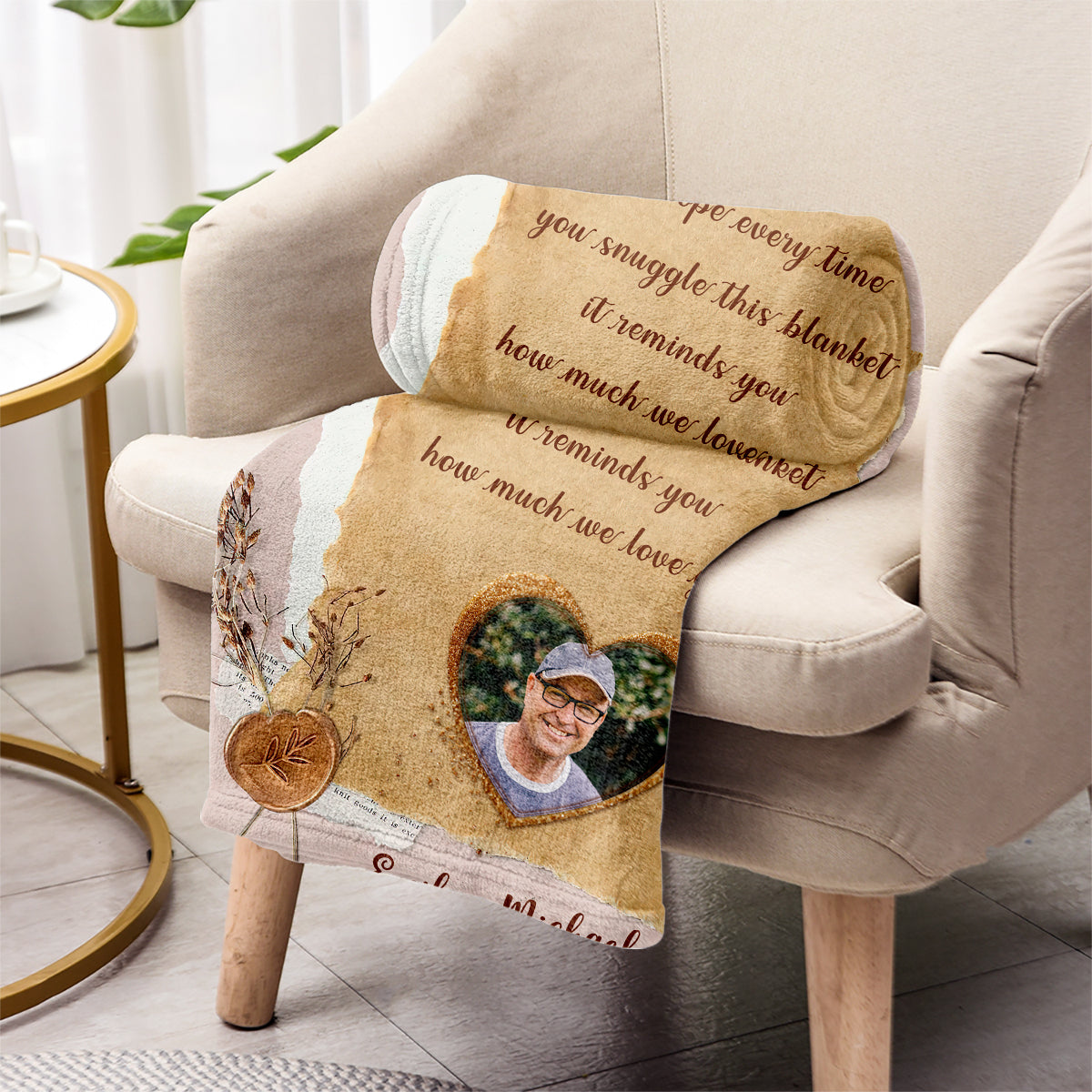 Grandma Mama - Gift for grandma, mom, dad, grandpa, aunt, uncle, sister, brother, husband, wife, friend - Personalized Blanket