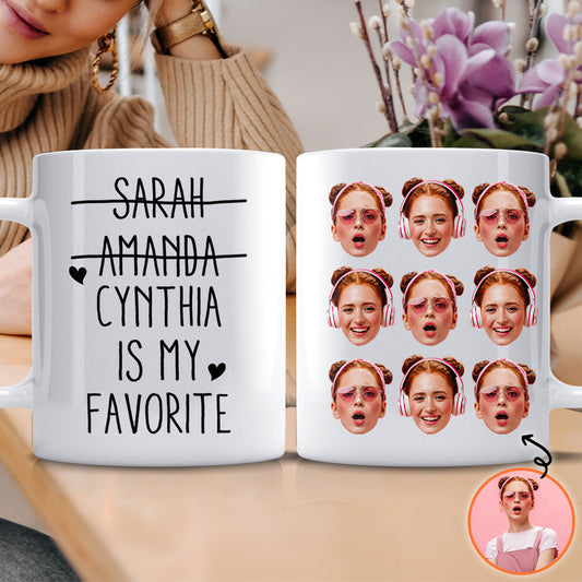 You Are My Favorite - Personalized Couple Mug
