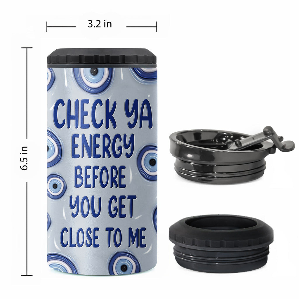 Check Ya Energy - Personalized Witch Can Cooler