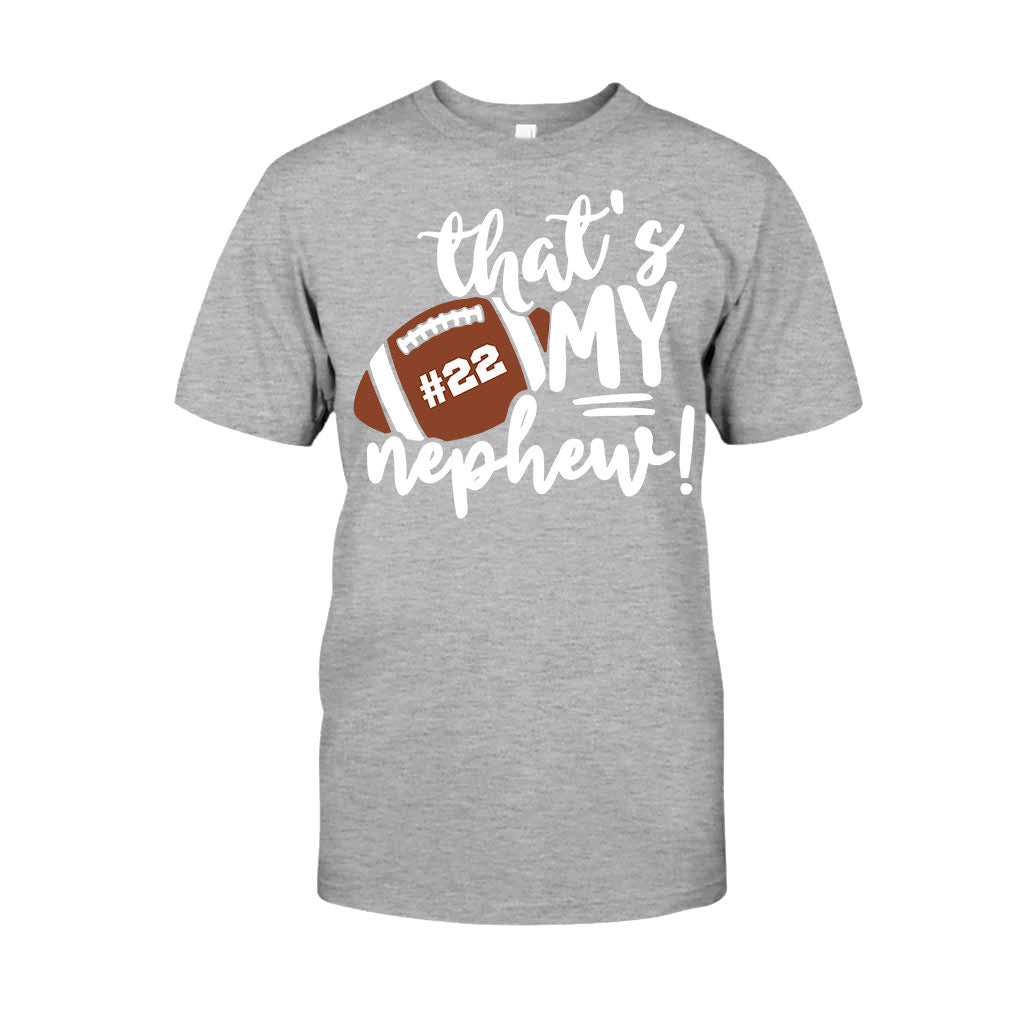 That's My Grandson - Personalized Football T-shirt & Hoodie