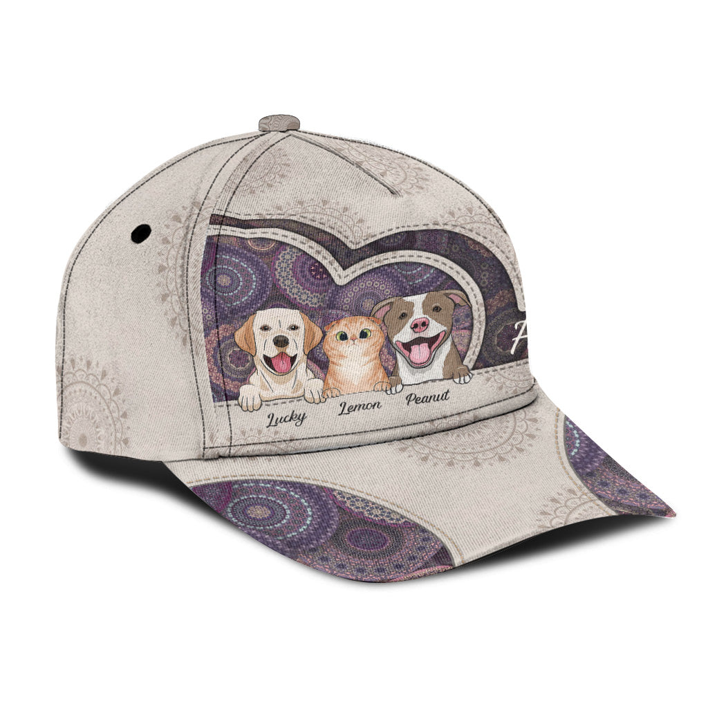 Hund/Katze/Fellmama/Fellpapa – Personalisierte klassische Hundekappe
