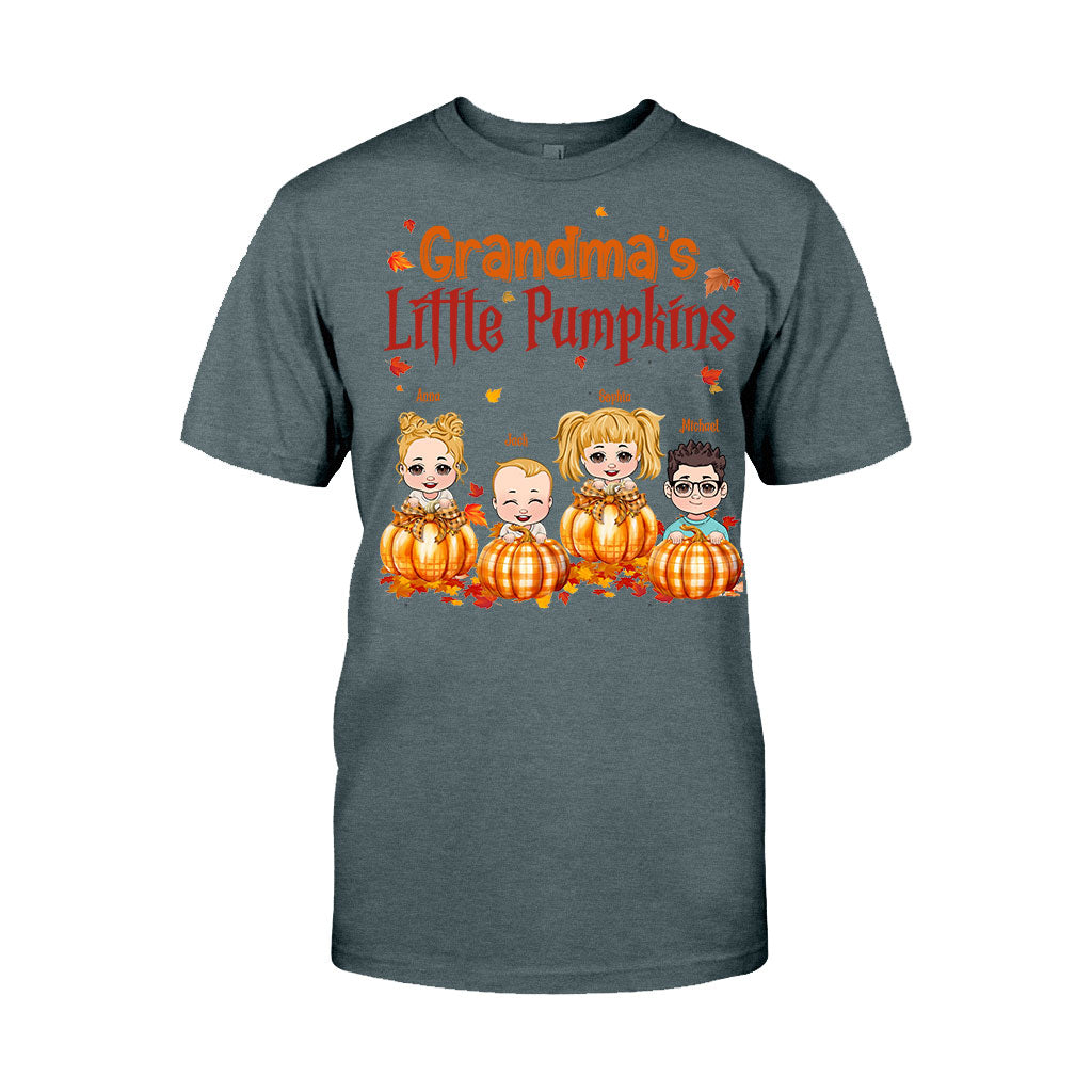 Les petites citrouilles de grand-mère - T-shirt et sweat à capuche personnalisés pour grand-mère