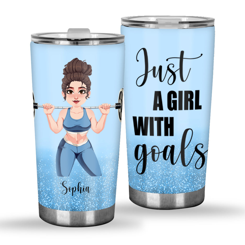 Und sie lebte glücklich bis an ihr Lebensende – personalisierter Fitnessbecher