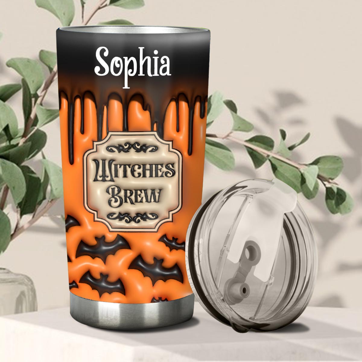 Witches Brew - Personalized Witch Tumbler