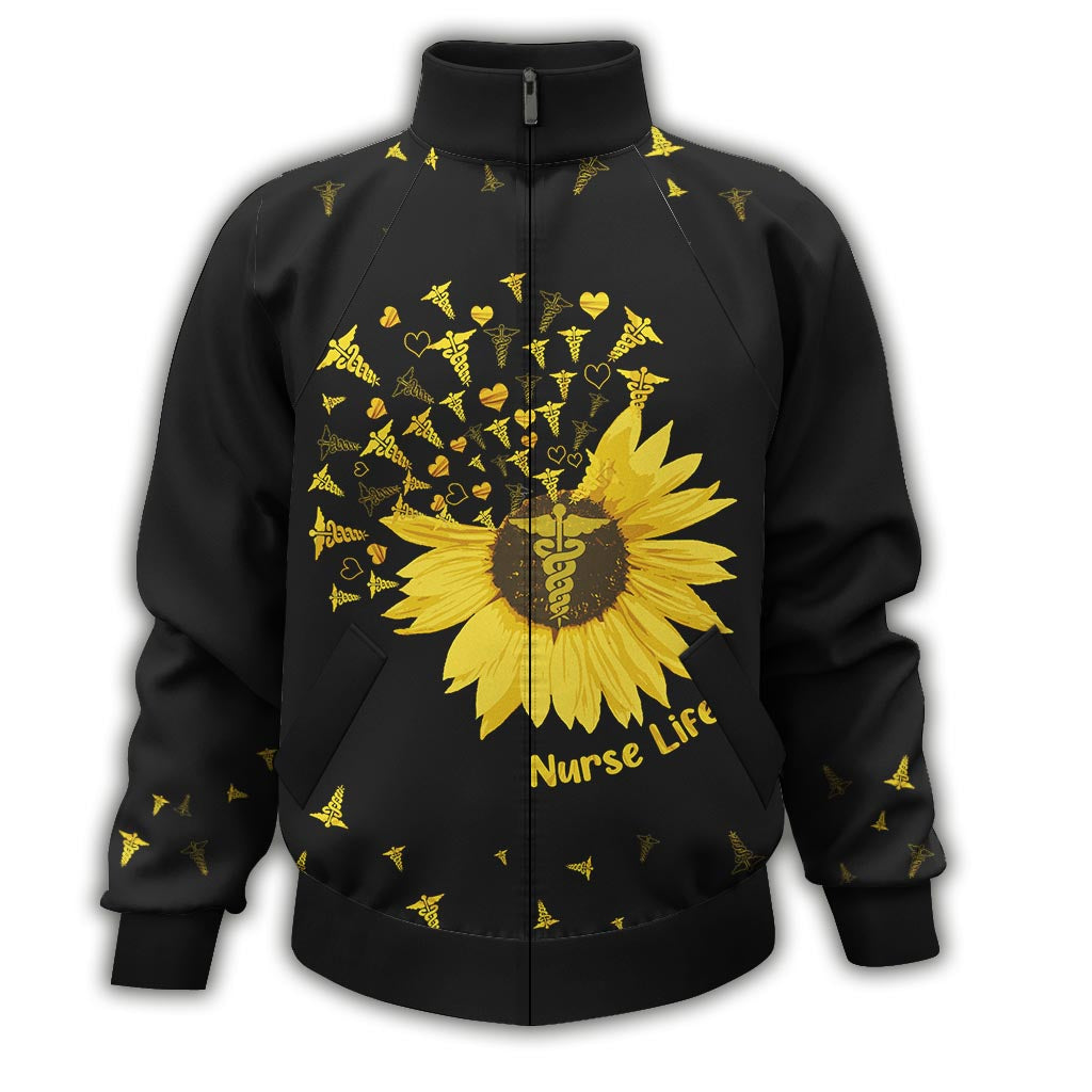 Proud To Be A Nurse - Personalized Nurse Zip Jacket