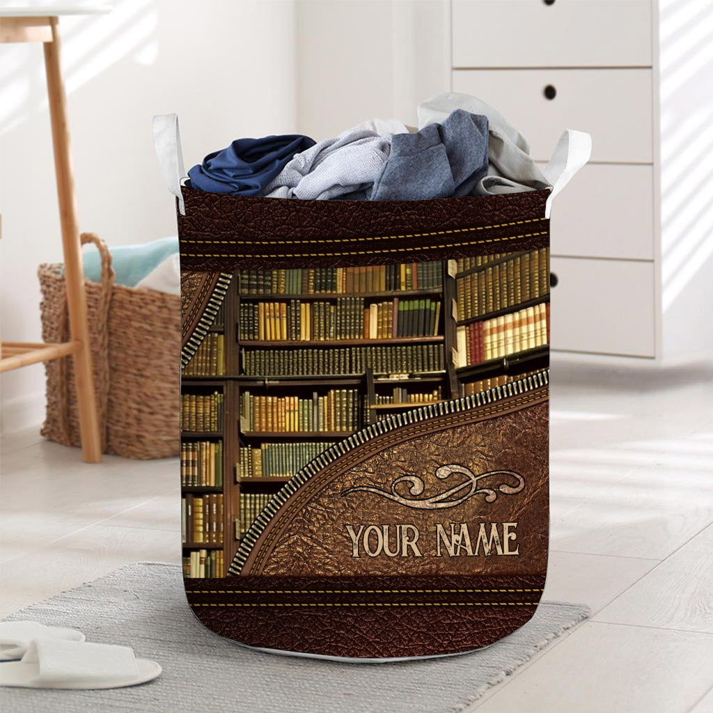 Bibliothèque - Panier de rangement personnalisé pour bibliothécaire
