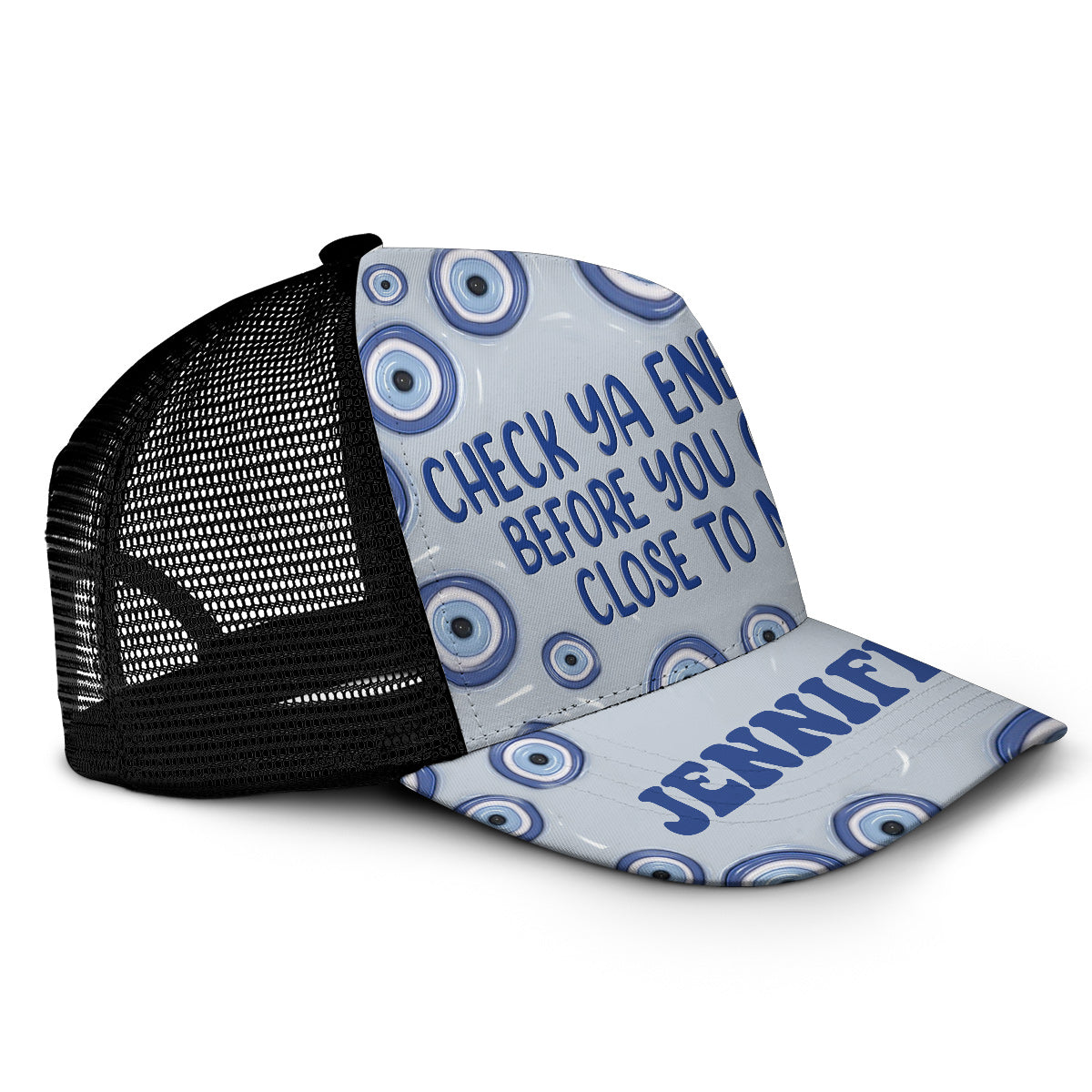 Check Ya Energy - Personalized Witch Trucker Hat