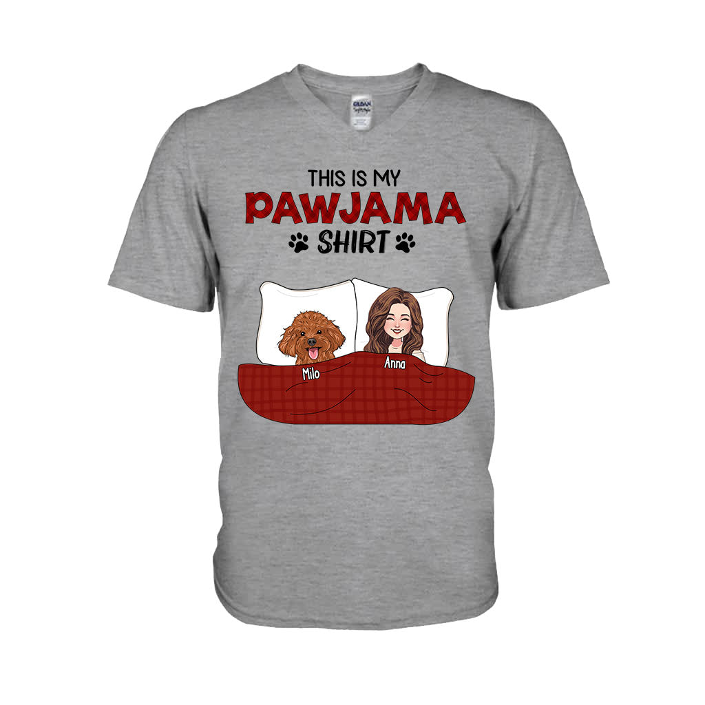 Mon T-shirt Pyjama pour Chien - T-shirt et sweat à capuche personnalisés pour chien