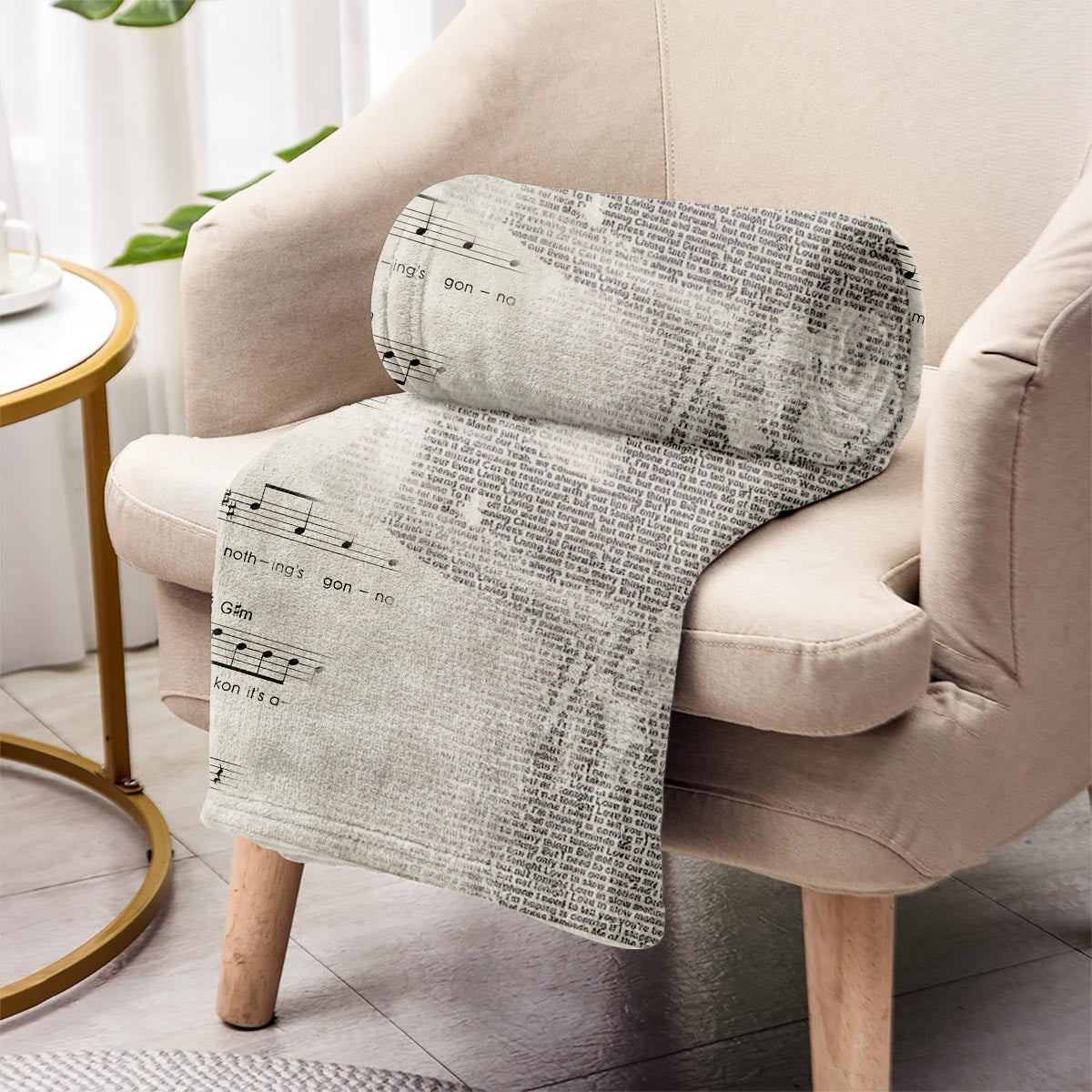 First Dance Song Lyrics - Personalized Husband And Wife Blanket