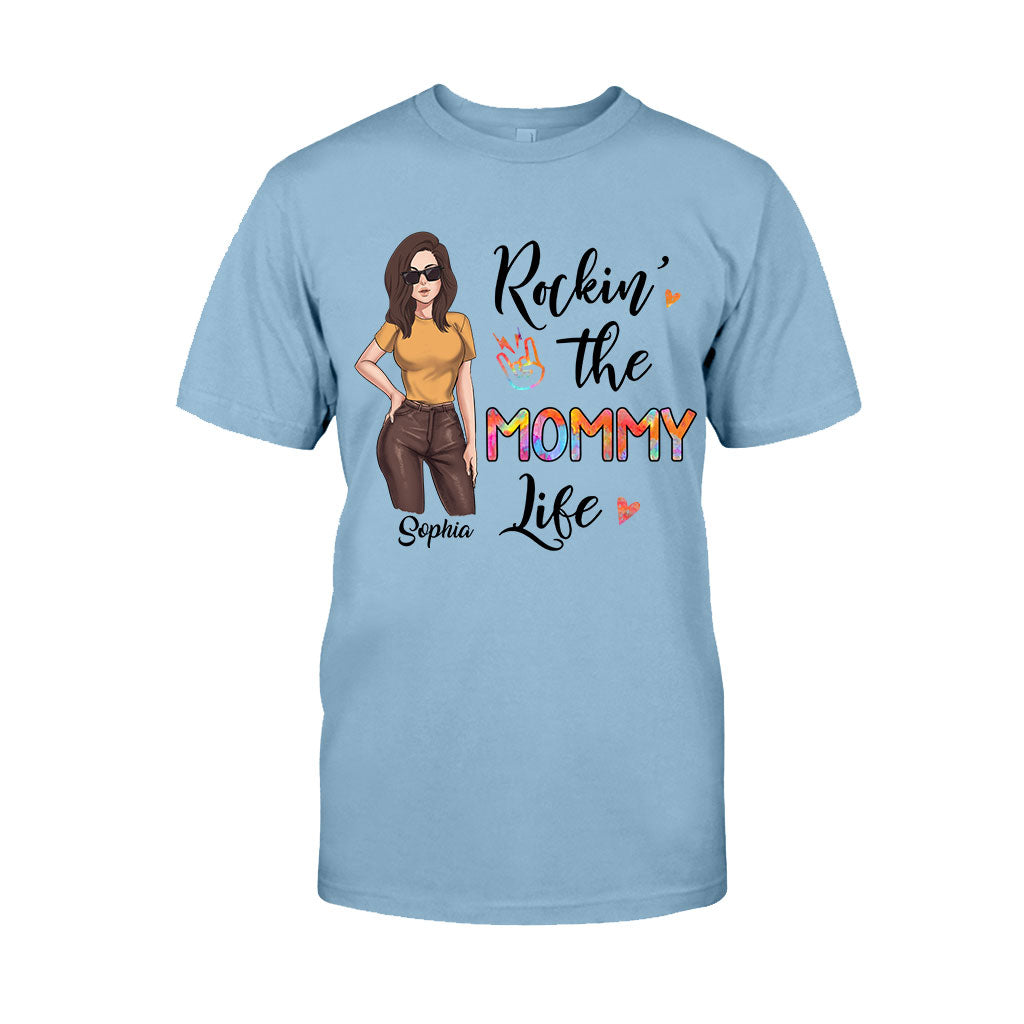 Rockin' The Nana Life - Gift for grandma, mom - Personalized T-shirt And Hoodie